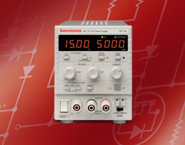 The Sorensen XEL benchtop DC power supplies are user-friendly, supply up to 180W, and have advanced digital features.
