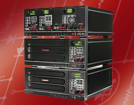 The Sorensen SL series of electronic loads provides both AC and DC loads, at power levels from 75-1800W, in benchtop, modular and standalone form factors.